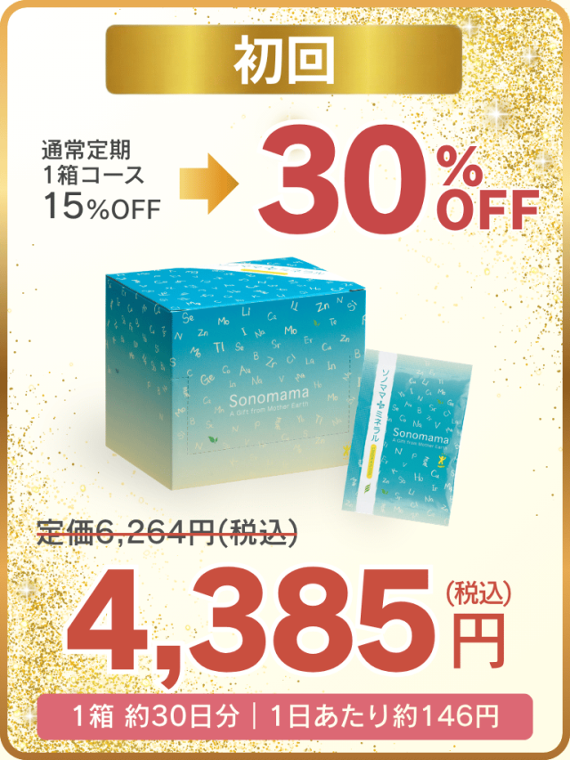 初回キャンペーン価格 30%OFF 4,385円（税込）